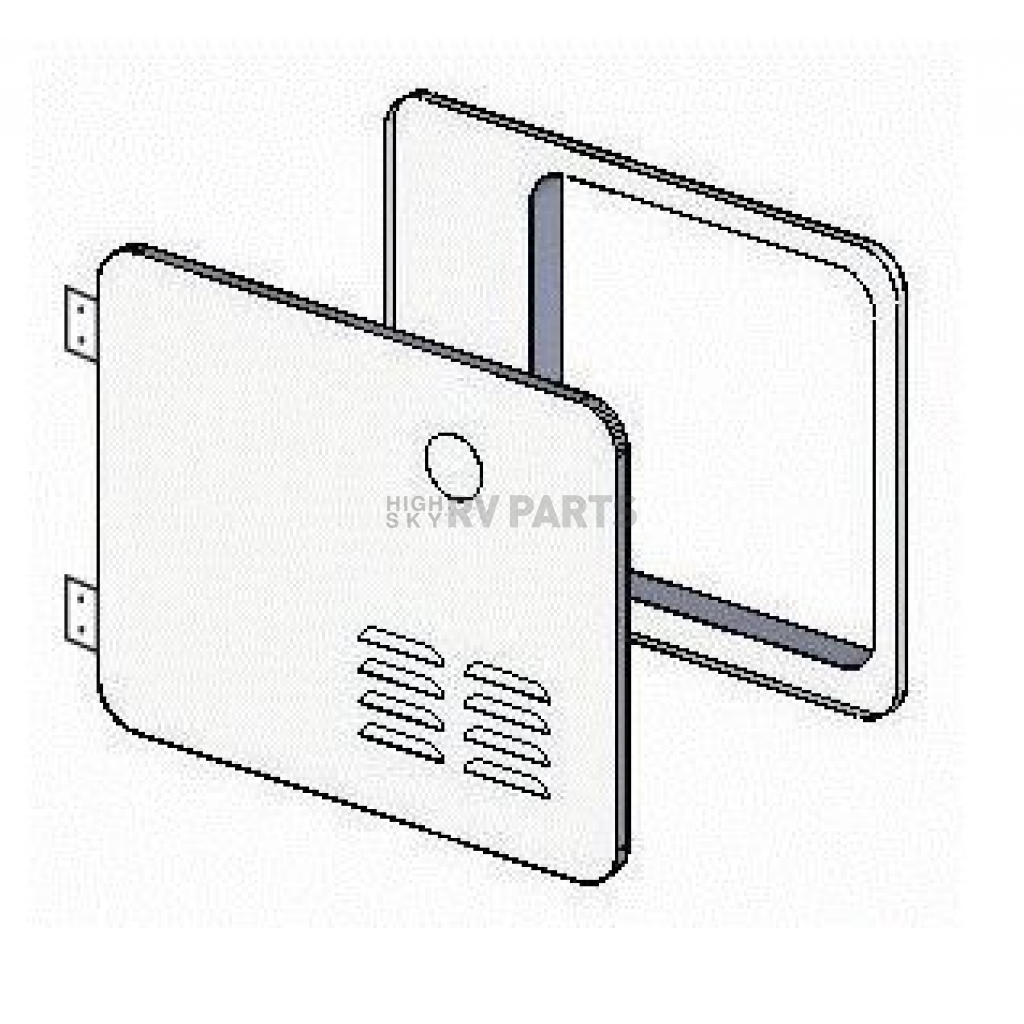 Girard Water Heater Access Door 2GWHDA6